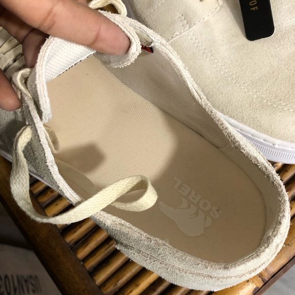 Sorel Mens Suede Lace Up Sneakers Shoes Waterproof Impermeable Size 11 - Picture 11 of 13